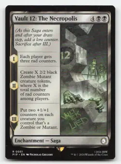 Vault 12: The Necropolis 51 Universes Beyond: Fallout Magic: The Gathering NM - Image 1