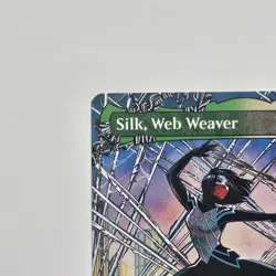 Silk, Web Weaver (Borderless) 0215 - SPM: Marvel's Spider-Man - MTG - Image 2