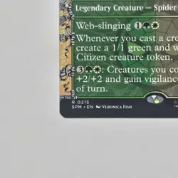 Silk, Web Weaver (Borderless) 0215 - SPM: Marvel's Spider-Man - MTG - Image 4