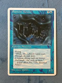 Phantom Monster, Fourth Edition, Magic the Gathering MTG - Image 1