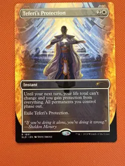 Teferi's Protection (1691) #1691 Secret Lair Drop Series 250001 NM Regular Print - Image 1