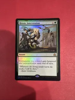 Heroic Intervention Mtg FOIL Prerelease Promo Lp Light Play - Image 1