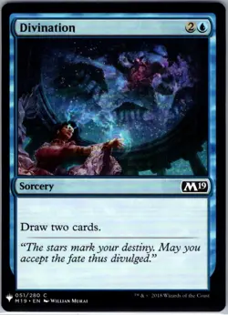 Divination - 51 - The List Reprints - Magic MTG - NM - B3G1 - Image 1