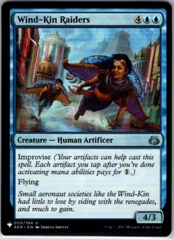 Wind-Kin Raiders - 50 - The List Reprints - Magic MTG - NM - B3G1 - Image 1