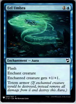 Eel Umbra - 89 - The List Reprints - Magic MTG - NM - B3G1 - Image 1