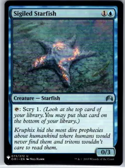 Sigiled Starfish - 73 - The List Reprints - Magic MTG - NM - B3G1 - Image 1