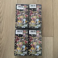 Lot Of 4🔥Pokemon TCG: Scarlet & Violet Japanese Shiny Treasure ex Booster Box🔥 4521329394824 - Image 1