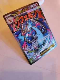 Mega Charizard X EX MEP 023 UPC Black Star Promo NM Pokemon Card - Image 3