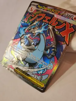 Mega Charizard X EX MEP 023 UPC Black Star Promo NM Pokemon Card - Image 5