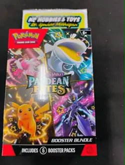 Pokemon Scarlet & Violet Paldean Fates Booster Bundle 6 Packs sealed New - Image 1