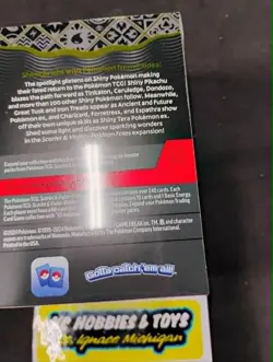 Pokemon Scarlet & Violet Paldean Fates Booster Bundle 6 Packs sealed New - Image 2