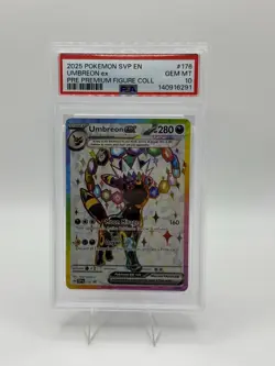 Pokemon TCG Umbreon EX 176 Promo PSA 10 - Image 1