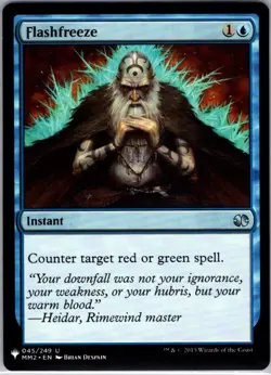 Flashfreeze - 45 - The List Reprints - Magic MTG - NM - B3G1 - Image 1