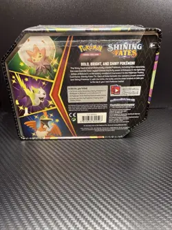 Pokemon Shining Fates Eldegoss V Tin SEALED IN HAND!! 2021 - Image 2