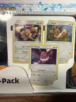 Pokemon TCG: Eevee Collector's Treasure Chest - 2 Poke Ball Tins -11 Total Packs 820650101373 - Image 2