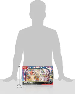 Pokemon TCG Mega Lucario ex Figure Collection Box Sealed New - Image 2