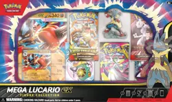 Pokemon TCG Mega Lucario ex Figure Collection Box Sealed New - Image 5
