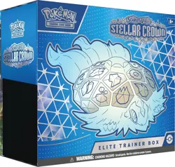 Pokemon TCG Stellar Crown Elite Trainer Box ETB Sealed New - Image 1