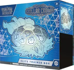 Pokemon TCG Stellar Crown Elite Trainer Box ETB Sealed New - Image 3