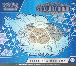 Pokemon TCG Stellar Crown Elite Trainer Box ETB Sealed New - Image 4