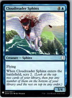 Cloudreader Sphinx - 47 - The List Reprints - Magic MTG - NM - B3G1 - Image 1