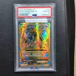 Pokemon M Charizard EX 101/108 Evolutions Ultra Rare Full Art Holo Mega 220 HP - Image 1