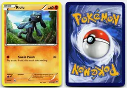 RIOLU 46/124 COMMON FATES COLLIDE POKEMON MP - Image 3