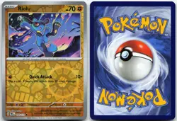 RIOLU 050/131 COMMON SV: PRISMATIC EVOLUTIONS POKEMON REVERSE HOLO NM - Image 3