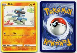 RIOLU 102/214 COMMON UNBROKEN BONDS POKEMON LP - Image 3