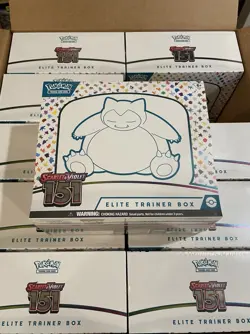 Pokemon Scarlet & Violet 151 Elite Trainer Box (ETB) – Factory Sealed 820650853159 - Image 1