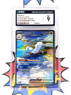 Altaria ex SIR Special Illustration Rare Paradox Rift Pokemon TCG CGC 9 Mint - Image 1