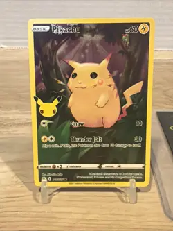 FULL ART Pikachu 005/025 Pokemon 25th Anniversary Celebrations Holo Foil - LP - Image 4