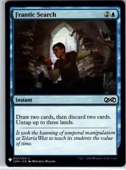 Frantic Search - 57 - The List Reprints - Magic MTG - NM - B3G1 - Image 1