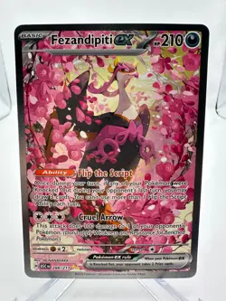 Fezandipiti ex Pokemon SIR Ascended Heroes 288/217 NM - Image 1