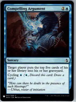 Compelling Argument - 47 - The List Reprints - Magic MTG - NM - B3G1 - Image 1