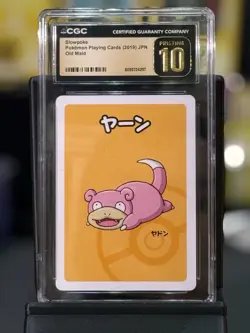 2019 Pokemon Slowpoke Japanese Old Maid CGC Pristine 10 - Image 1