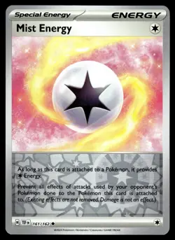 Mist Energy 161/162 Uncommon Temporal Forces Pokemon Reverse Holo NM - Image 1