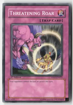 Yugioh - Threatening Roar 5DS1-EN031 1st Edition - 5D's 2008 Starter Deck - Image 1