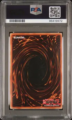 YU-GI-OH! 2004 Dark Blade Dragon Knight Ultimate Rare PSA 8 - Image 2