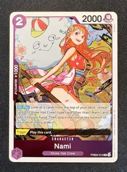 One Piece TCG Nami PRB02-012 Premium Booster - The Best - Vol. 2 Foil - English - Image 1