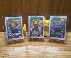 Pikachu Cosplay - Guardians 3 Card Set - Gamora Mantis Nebula - FE - Holo - NM - Image 1