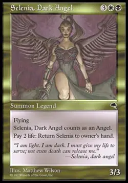 Selenia, Dark Angel - Near Mint MTG Tempest - Image 1