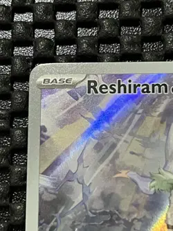 Pokemon TCG N's Reshiram Holo Card 167/159 Sv09 Illustration Rare FRENCH NM - Image 3