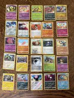 Pokemon Card Lot 25 Holo Cards - All Reverse Holos / Holo Rares NO DUPLICATES NM - Image 1