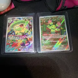 Pokemon Ludicolo & Maractus Sword & Shield Full Art Holo Lot 2 Cards - Image 4