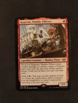 Ragavan, Nimble Pilferer Modern Horizons 2, Regular Card NM - Image 1