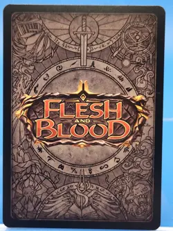 FAB LGS335 Comet Storm Shock Cold Foil Promo Card Flesh & Blood TCG Near Mint - Image 2