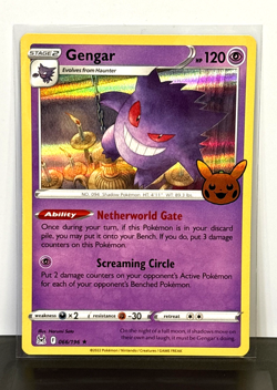 Pokemon TCG Card Holo Rare Gengar - 066/196 Trick or Trade 2023 - Image 1
