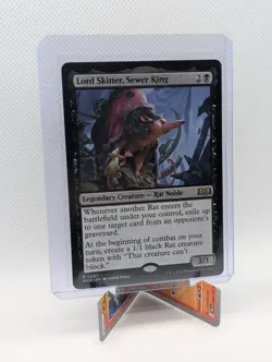 MTG - Lord Skitter, Sewer King - Regular Rare #97 - Wilds of Eldraine NM - Image 1