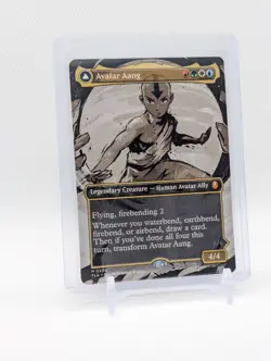 MTG - Avatar Aang - Borderless Mythic #308 - Avatar: The Last Airbender NM - Image 1